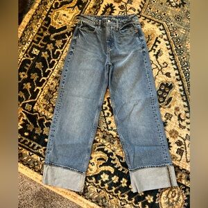 Old Navy Curvy High-Rise Wide Leg Jeans